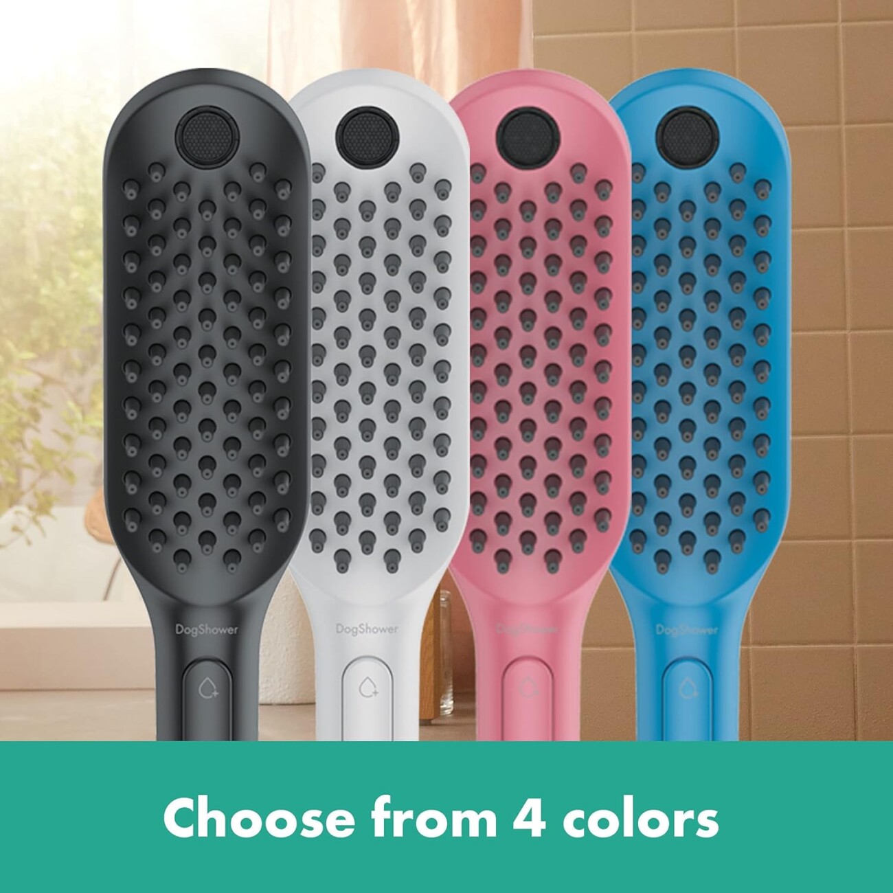 Hansgrohe DogShower 150 Handbrause mit Massagedüsen blau