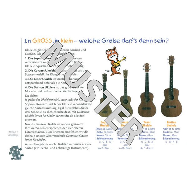 Alfred Music Publishing Garantiert Ukulele Lernen