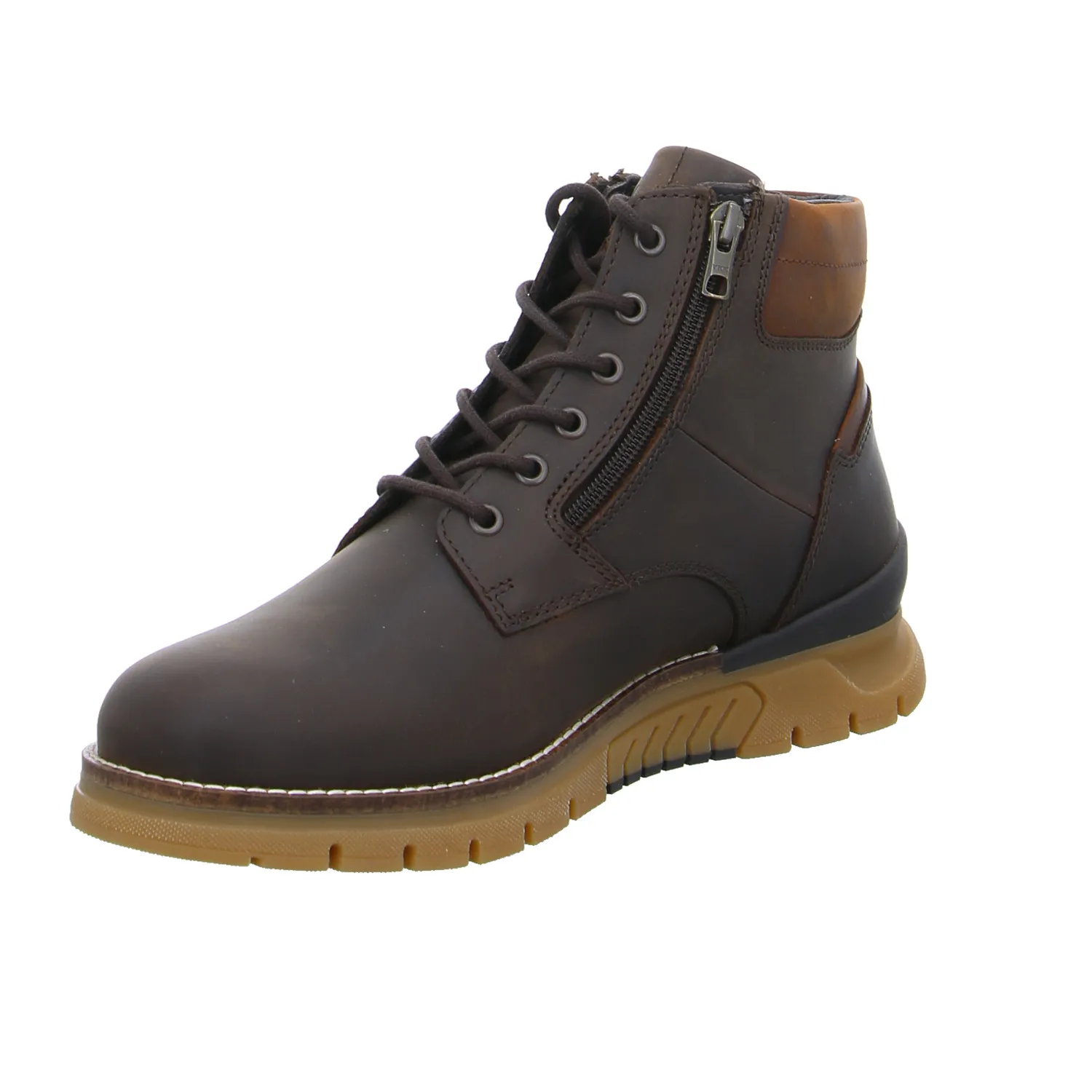 PIUS GABOR Winter-Boots Braun Leder
