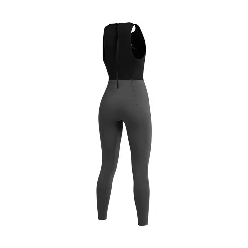 Combinaison long jane MYSTIC Lunar Long Jane 2/2mm Bzip Black