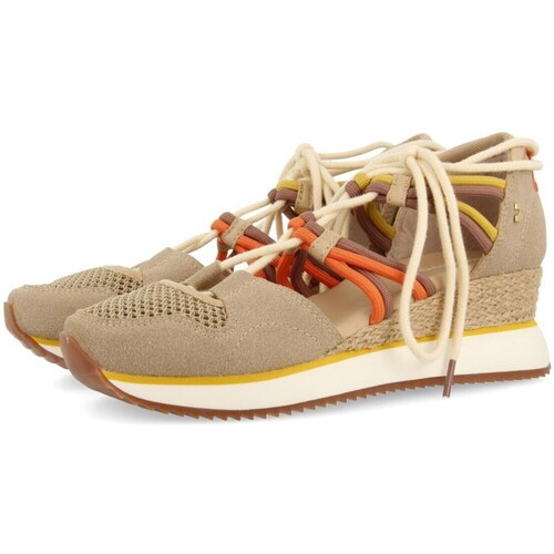 Gioseppo - SNEAKER ABIERTA CON CUÑA PARA MUJERIONA BEIGE Beige