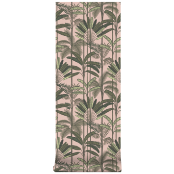 Vliesbehang Tropic roze (dessin 118133)