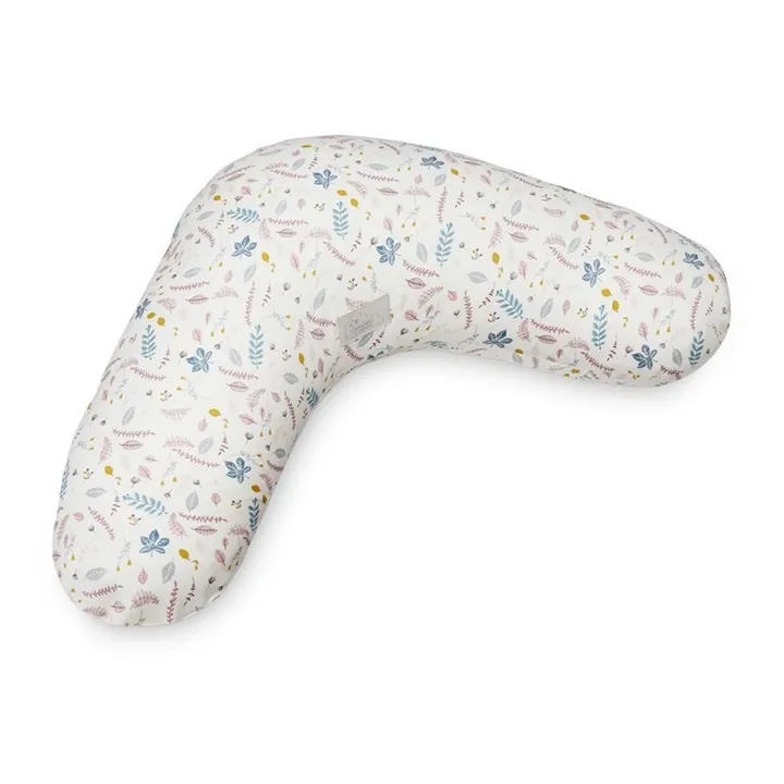Cam Cam Housse de coussin d'allaitement Feuilles | Rose