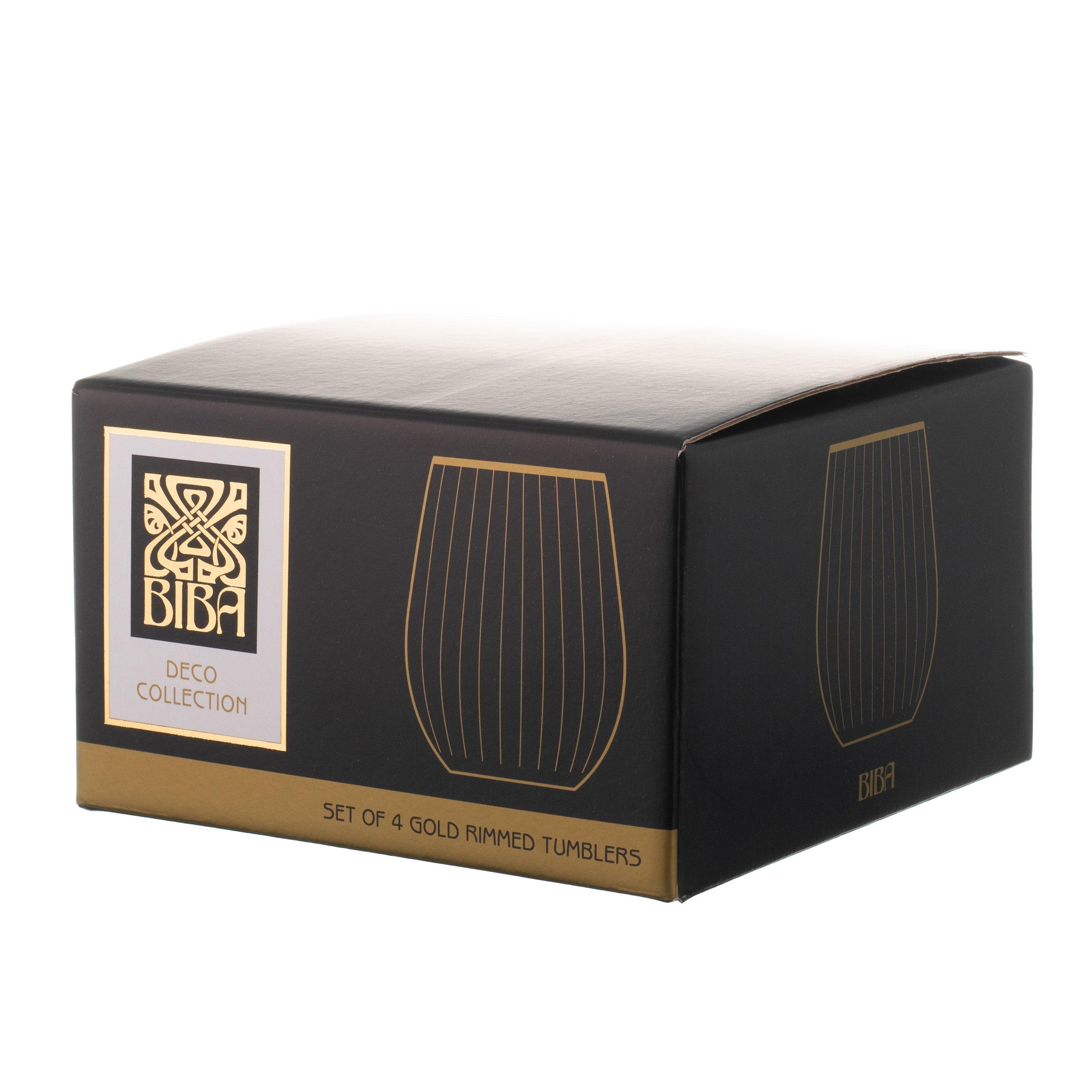 Biba Deco Tumbler Set of 4