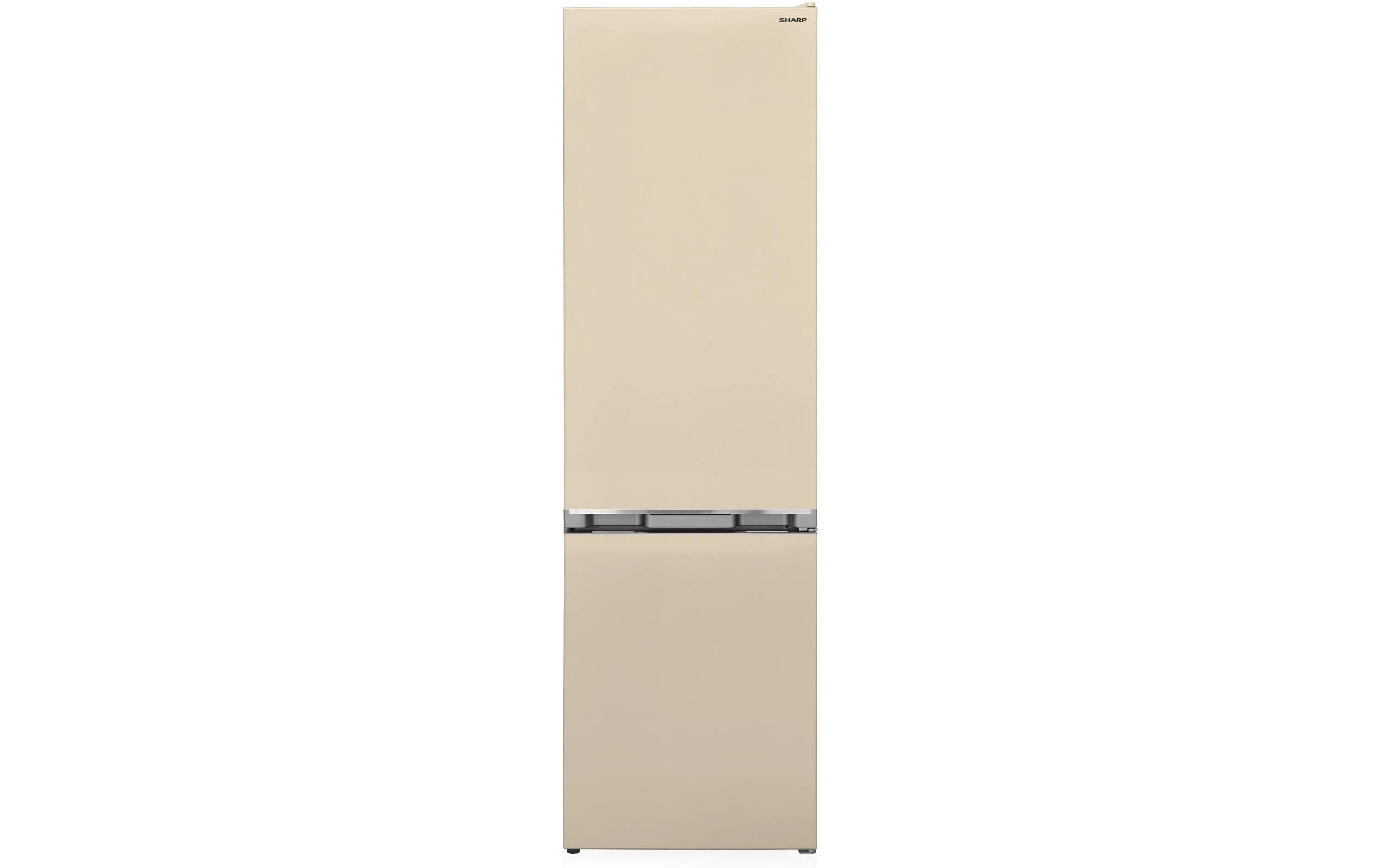 Kühl-Gefrierkombination SJ-FBB05DTXJD-EU Crème, Rechts<br>Kombigerät mit Kühlschrank und Gefrierschrank