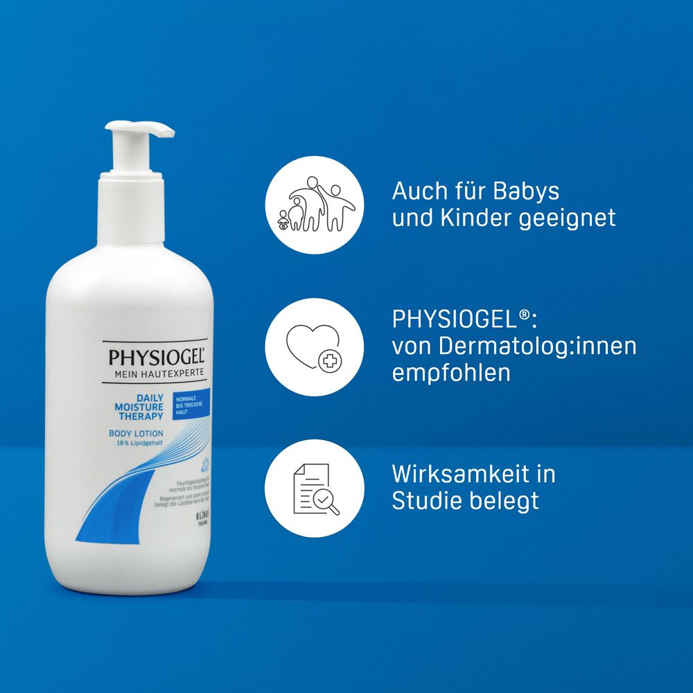 PHYSIOGEL® Daily Moisture Therapy Body Lotion 400ml - normale bis trockene Haut