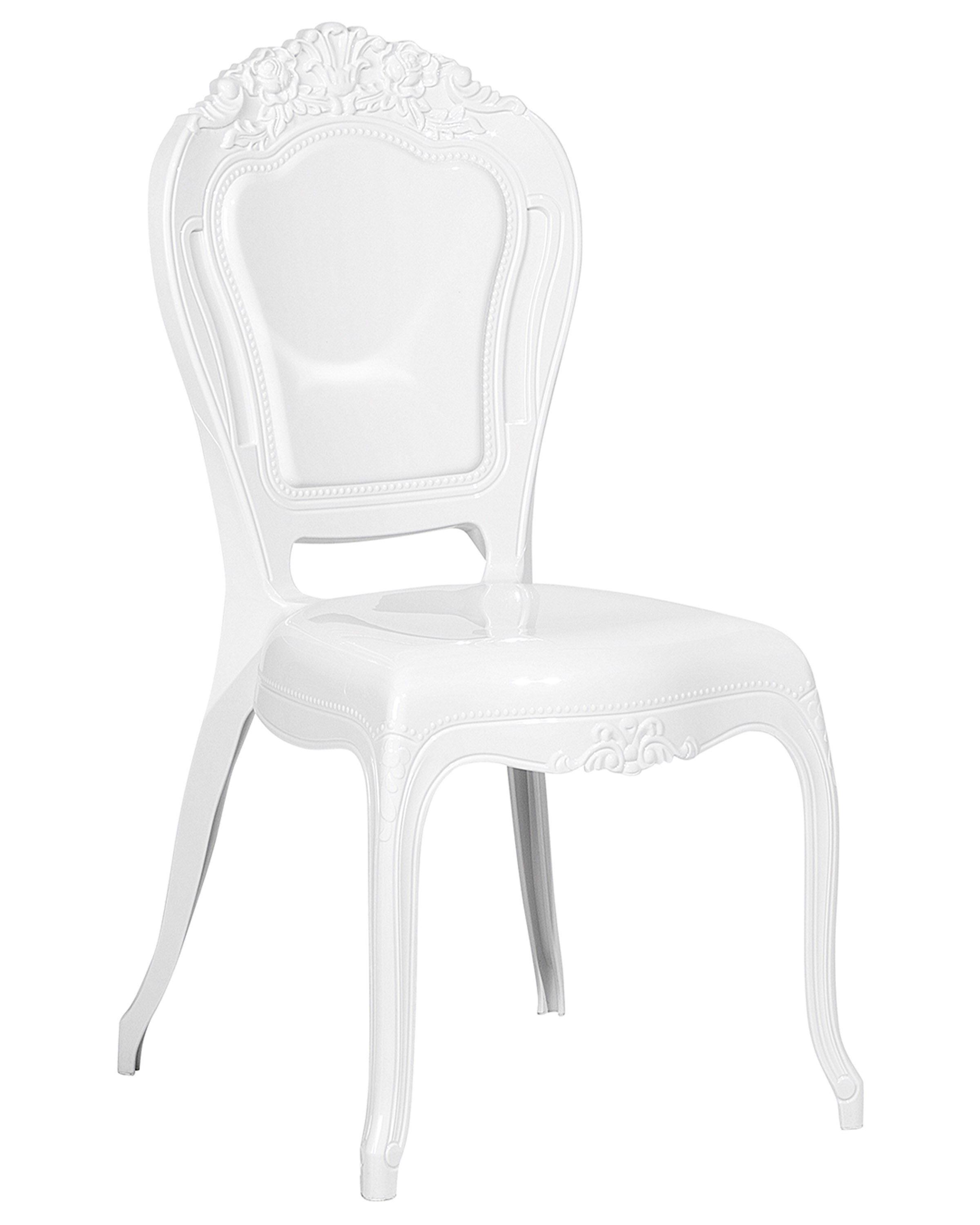 Set van 2 eetkamerstoelen VERMONT Wit