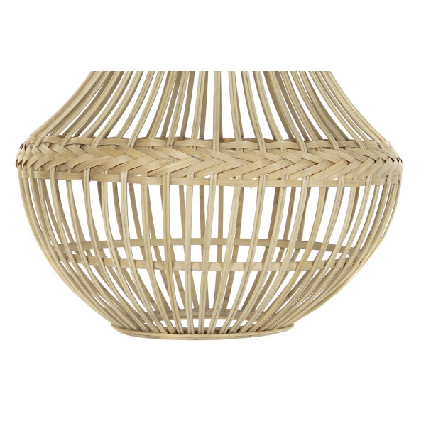 Suspension marron clair rotin 50 w (45 x 45 x 48 cm)