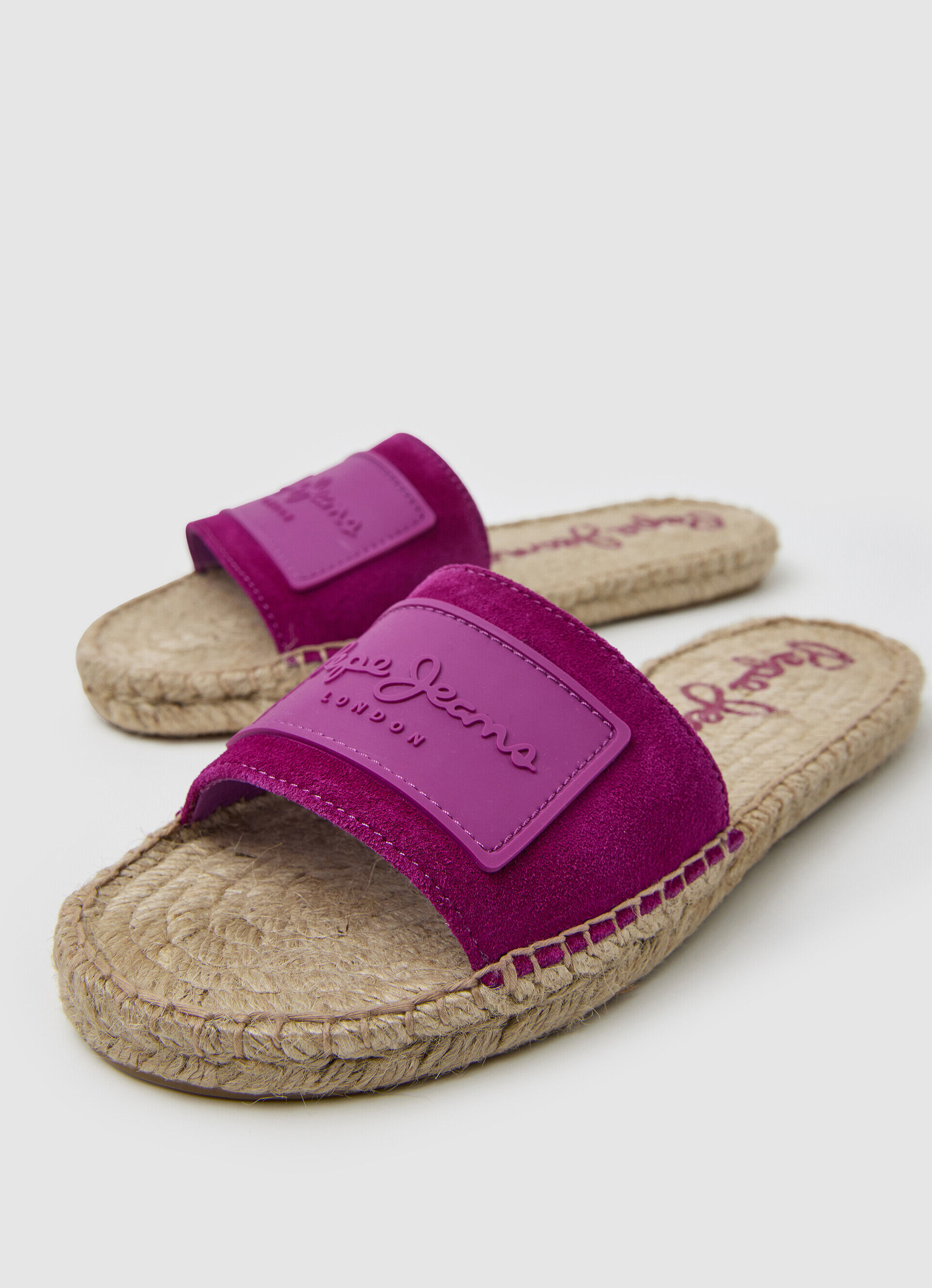 Sandálias de couro Siva Berry - roxo ameixa claro