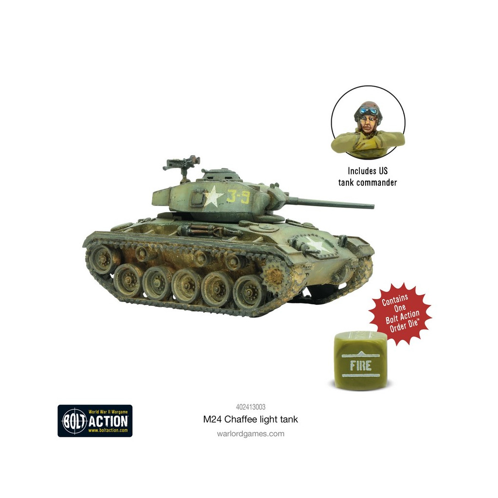 Bolt Action - M24 Chaffee, US Light Tank