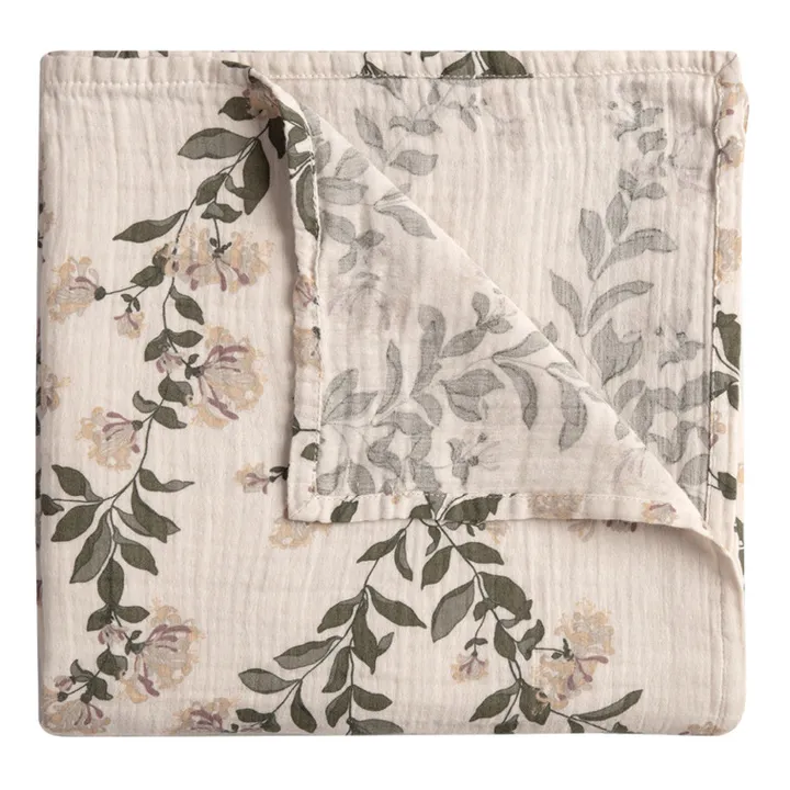 garbo&friends Lange Honeysuckle en mousseline de coton  | Ecru