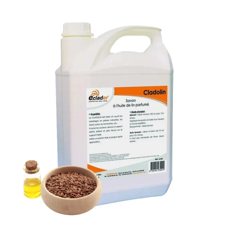 ECLADOR - Nettoyant sol à l'huile de lin - 5L