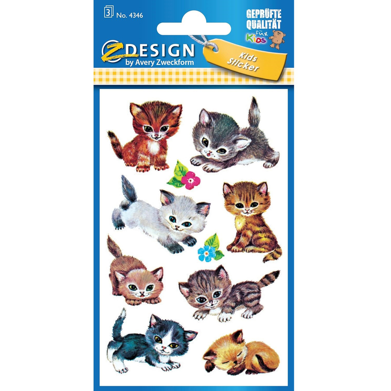 Z-Design Sticker Kids, Katzen