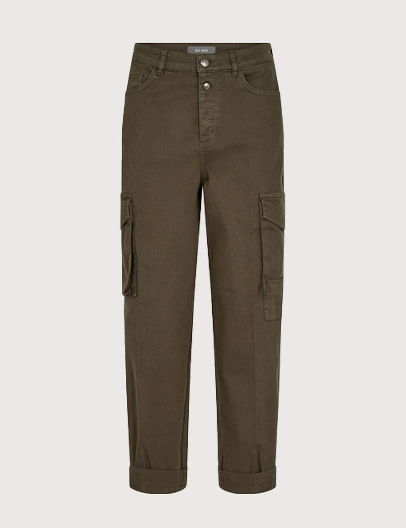 MOS MOSH PANTALON CARGO FEMME ADELINE KAKI