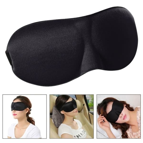 3D Sovemaske – Ergonomisk Øyemaske for Optimal Søvn og Lysblokkering