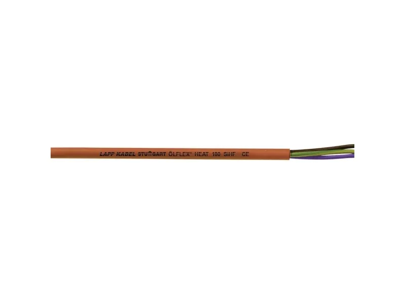 LAPP ÖLFLEX® HEAT 180 SIHF Højtemperaturkabel 5 G 1 mm² Rød, Brun 460103/100 100 m