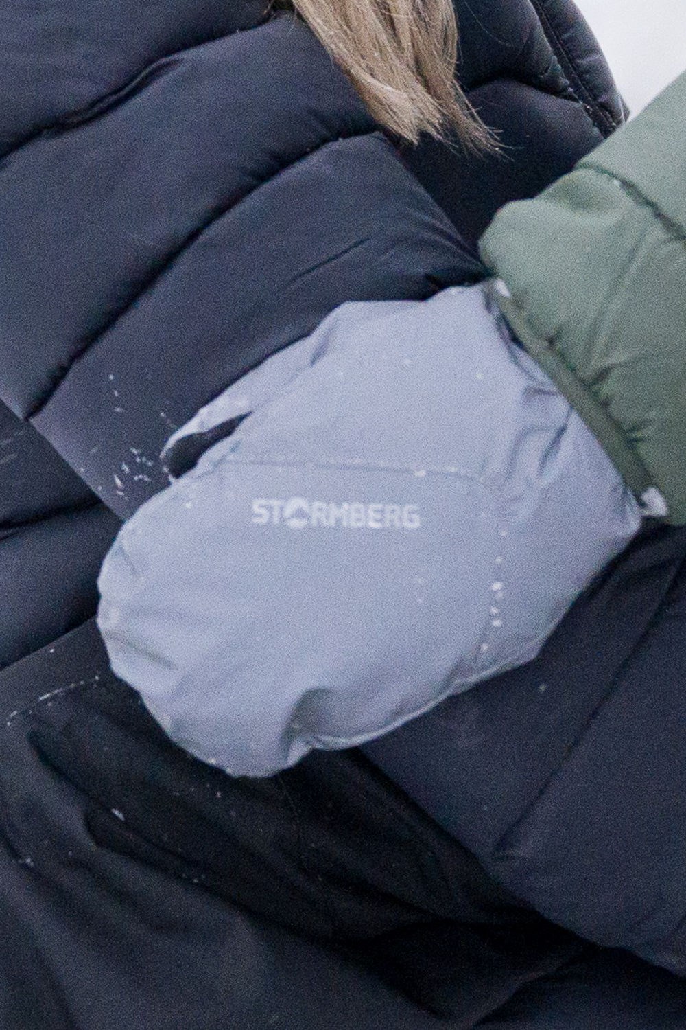Stormberg Trygg ullfôret refleksvott barn 1-7