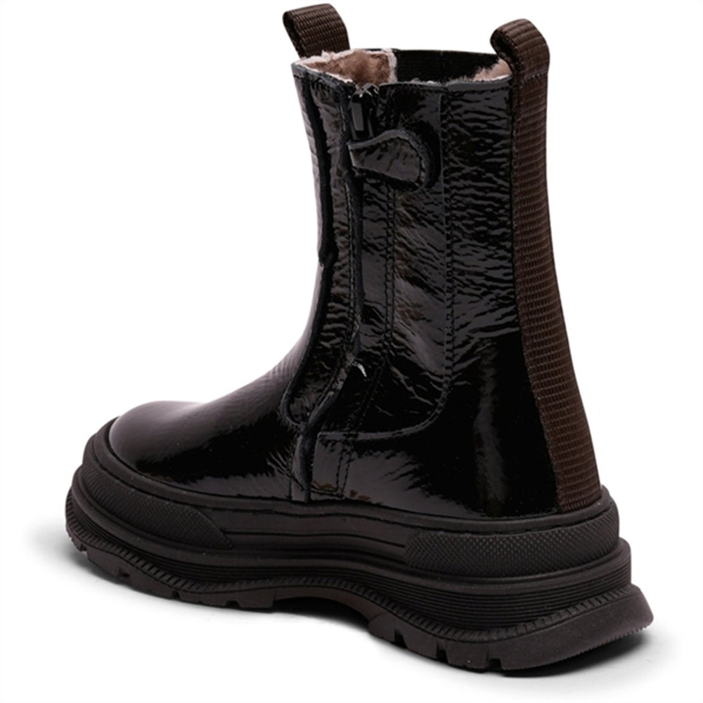 Mila Lamb Støvler Black Patent - Bisgaard