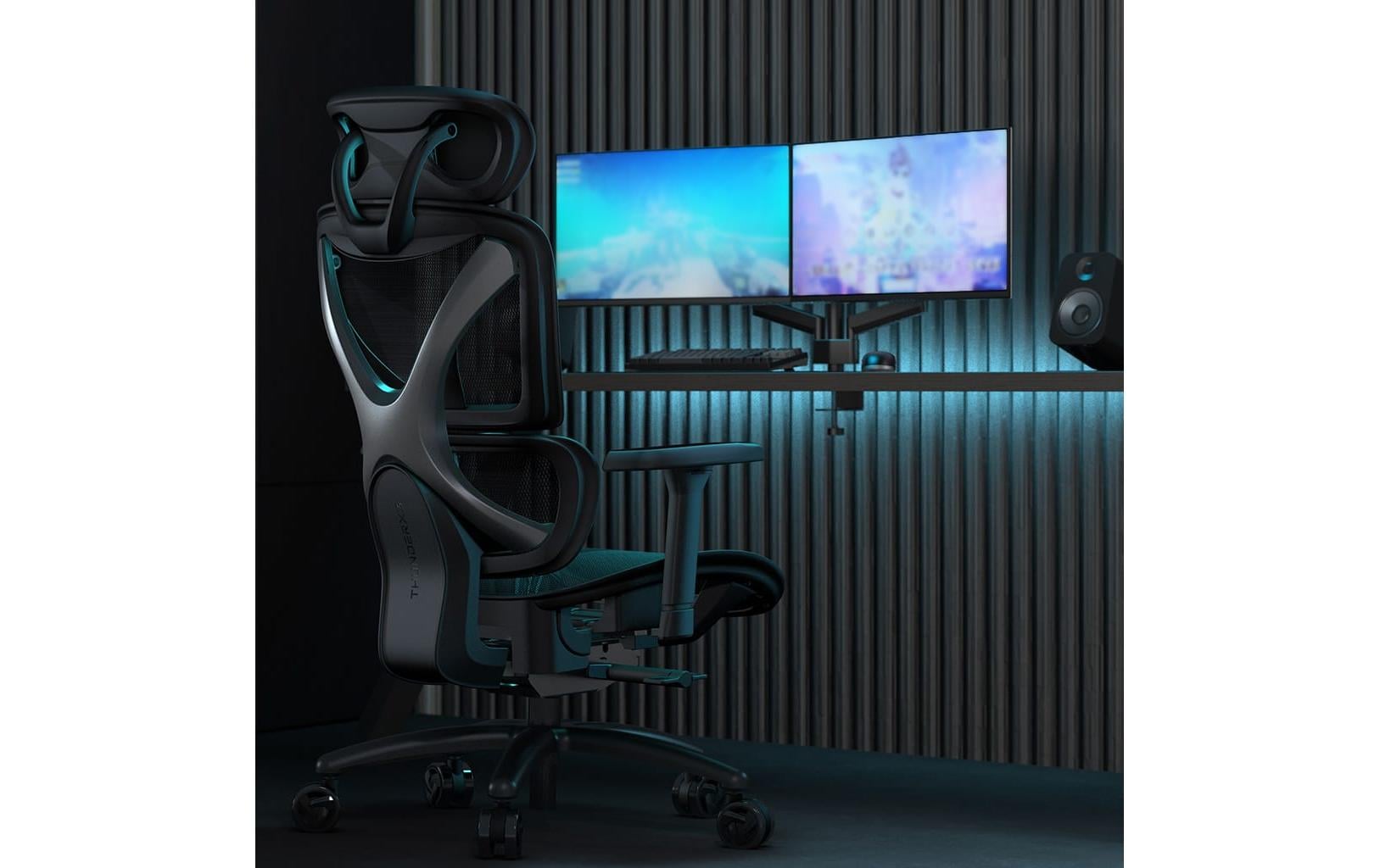 Bürostuhl XTC-Mesh Schwarz<br>Ergonomischer Bürostuhl