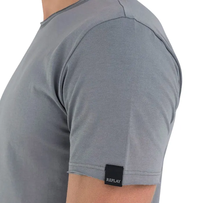 Replay Raw Cut Crew Shirt Heren