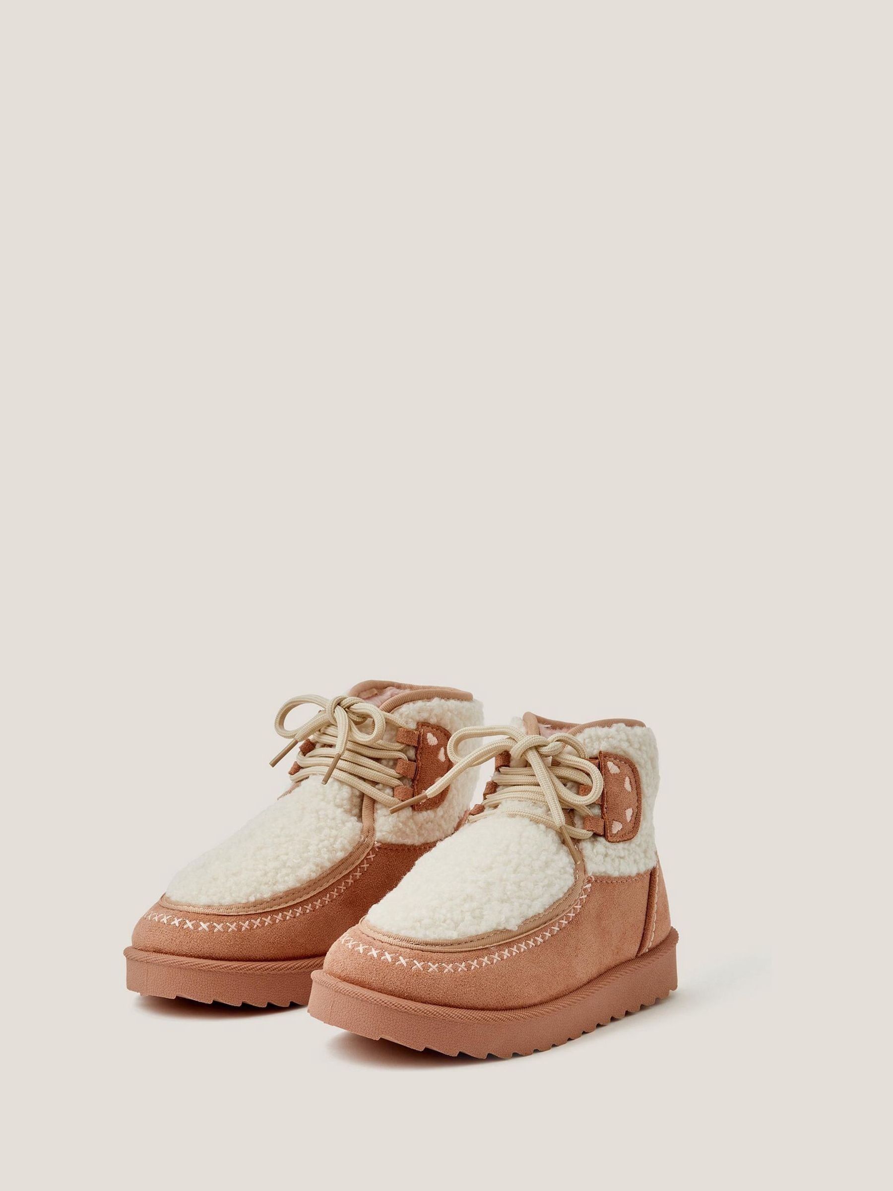 Monsoon Bow Borg Ankle Boots
