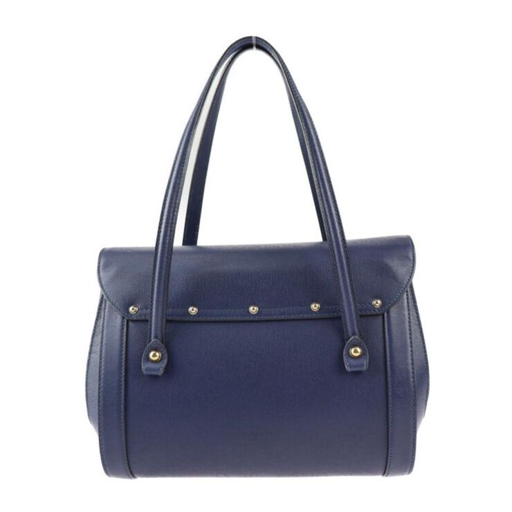 Gucci Vintage Gucci Bamboo Navy