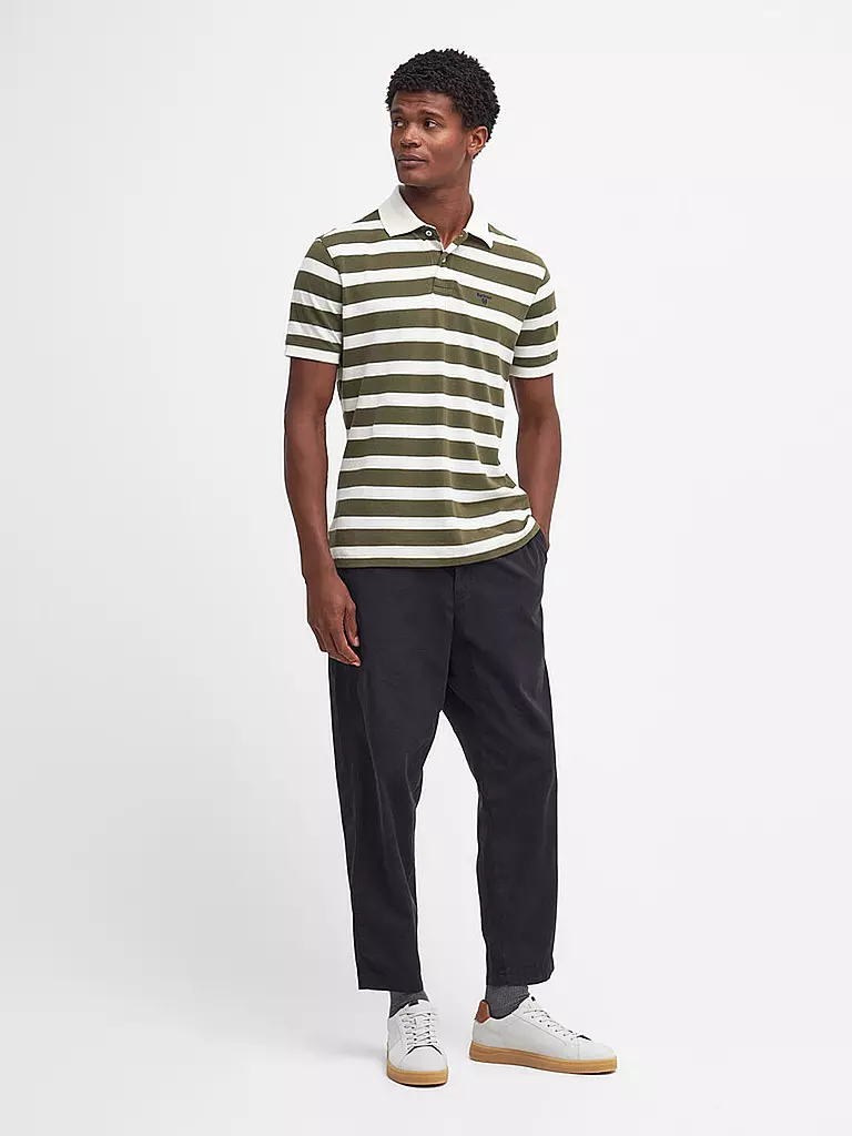 BARBOUR Poloshirt grün