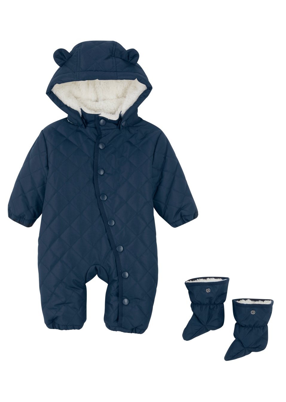 Combinaison de ski bébé avec chaussons (ens. 2 pces.)