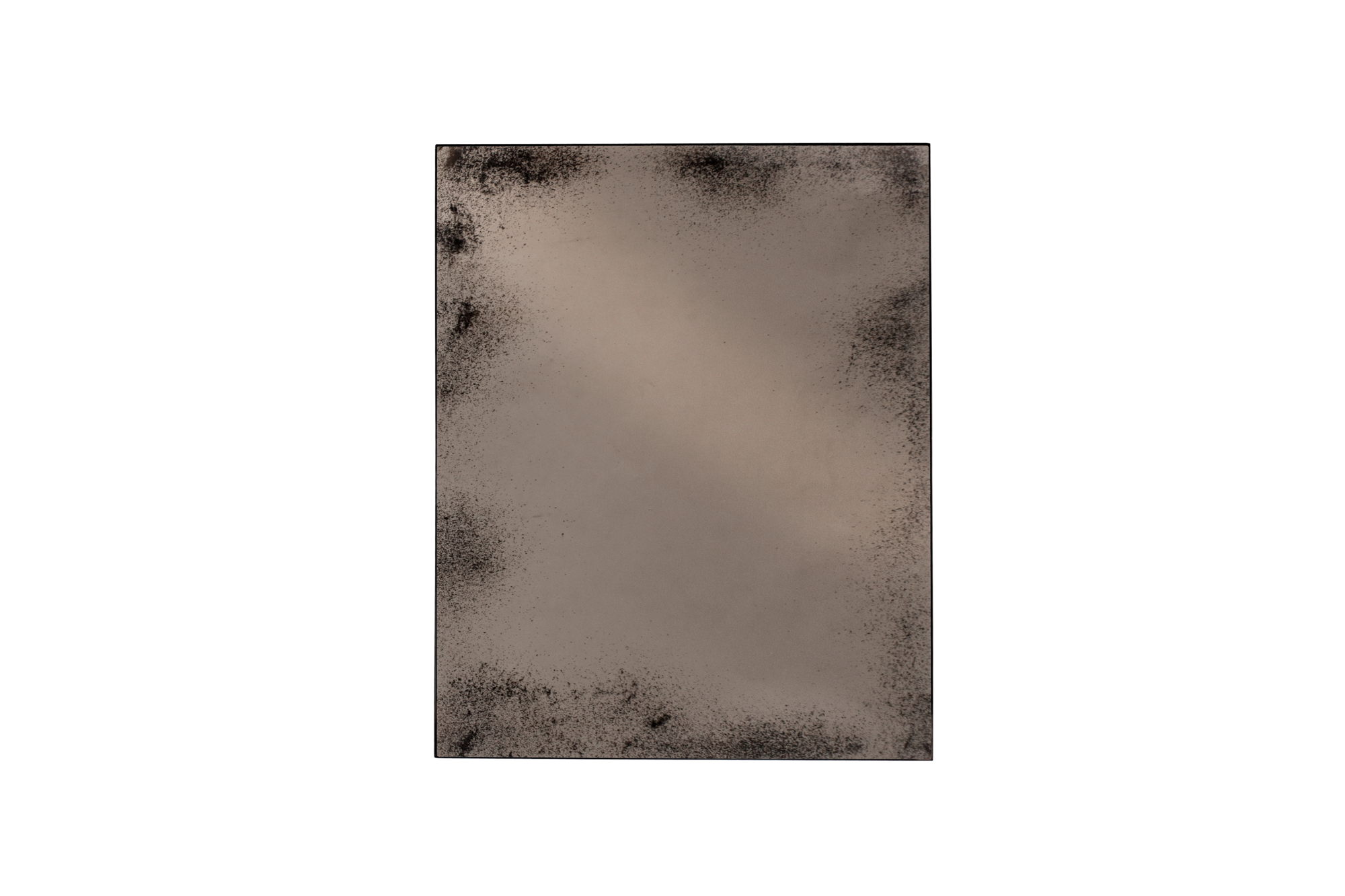 BRONZE FLOOR MIRROR HEAVY AGED 122x153