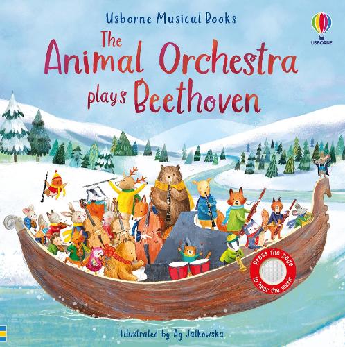The Animal Orchestra Plays Beethoven - Musical Books (Board book)