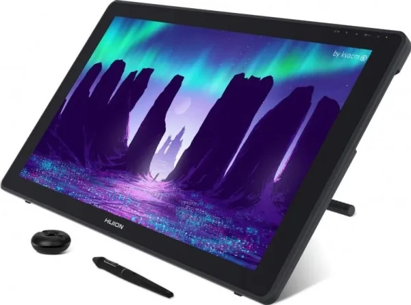 HUION Kamvas 22 Plus, Ledningsført, 476,64 x 268,11 mm, USB, 1 cm, Kuglepen, 0,3 mm