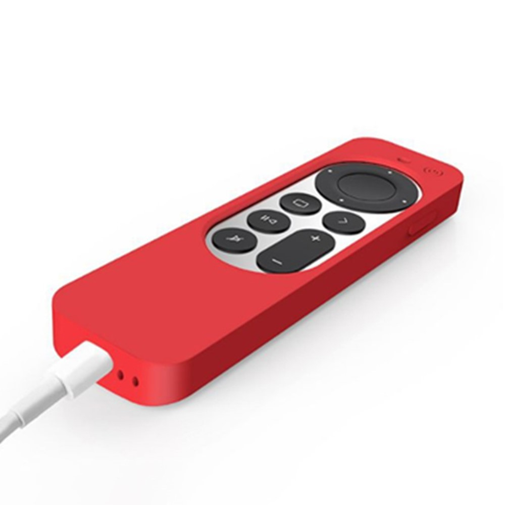 (2-tlg. Set) Apple TV 4K (2. Gen.) Fernbedienung   Box Silikon Schutzhülle Schwarz