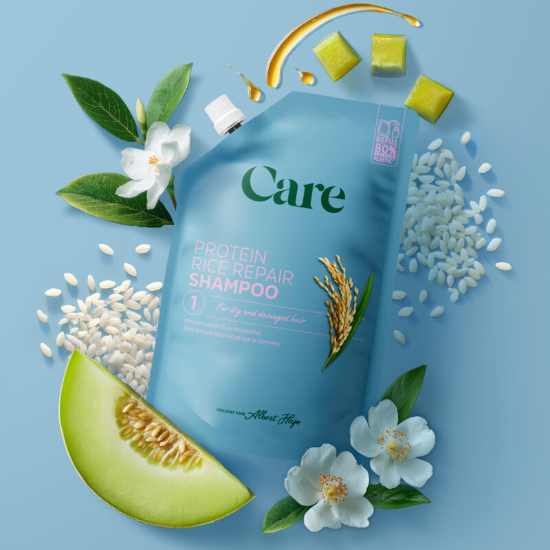 Care Protein rice repair shampoo refill