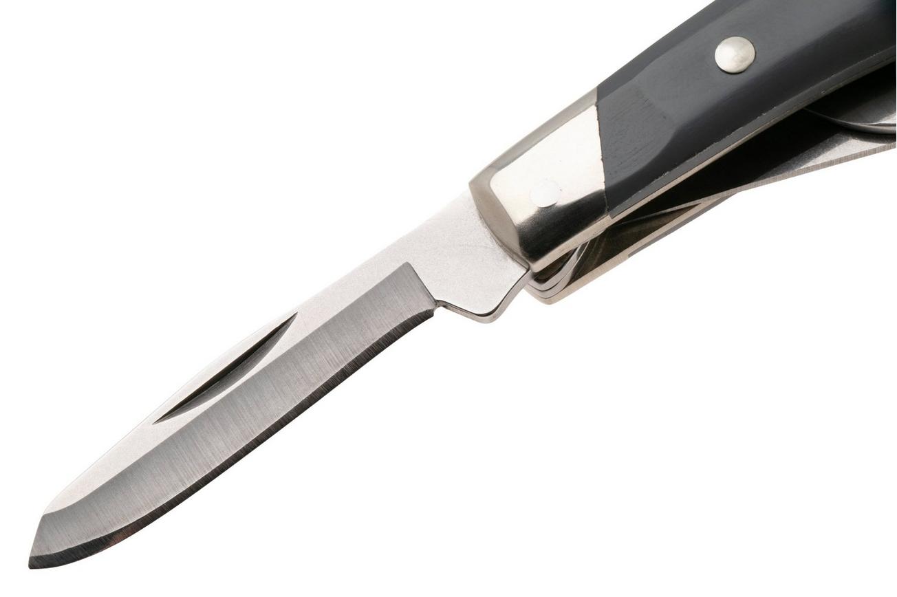 Buck Cadet 0303GYS2 Satin 420HC, Gray Synthetic Nickel Silver, zakmes