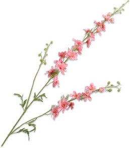 Silk-Ka kunstbloem Delphinium roze 122 cm
