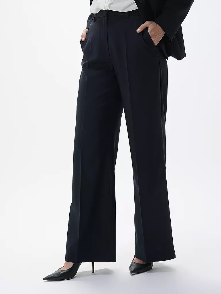 WEEKEND MAX MARA Businesshose VISIVO dunkelblau