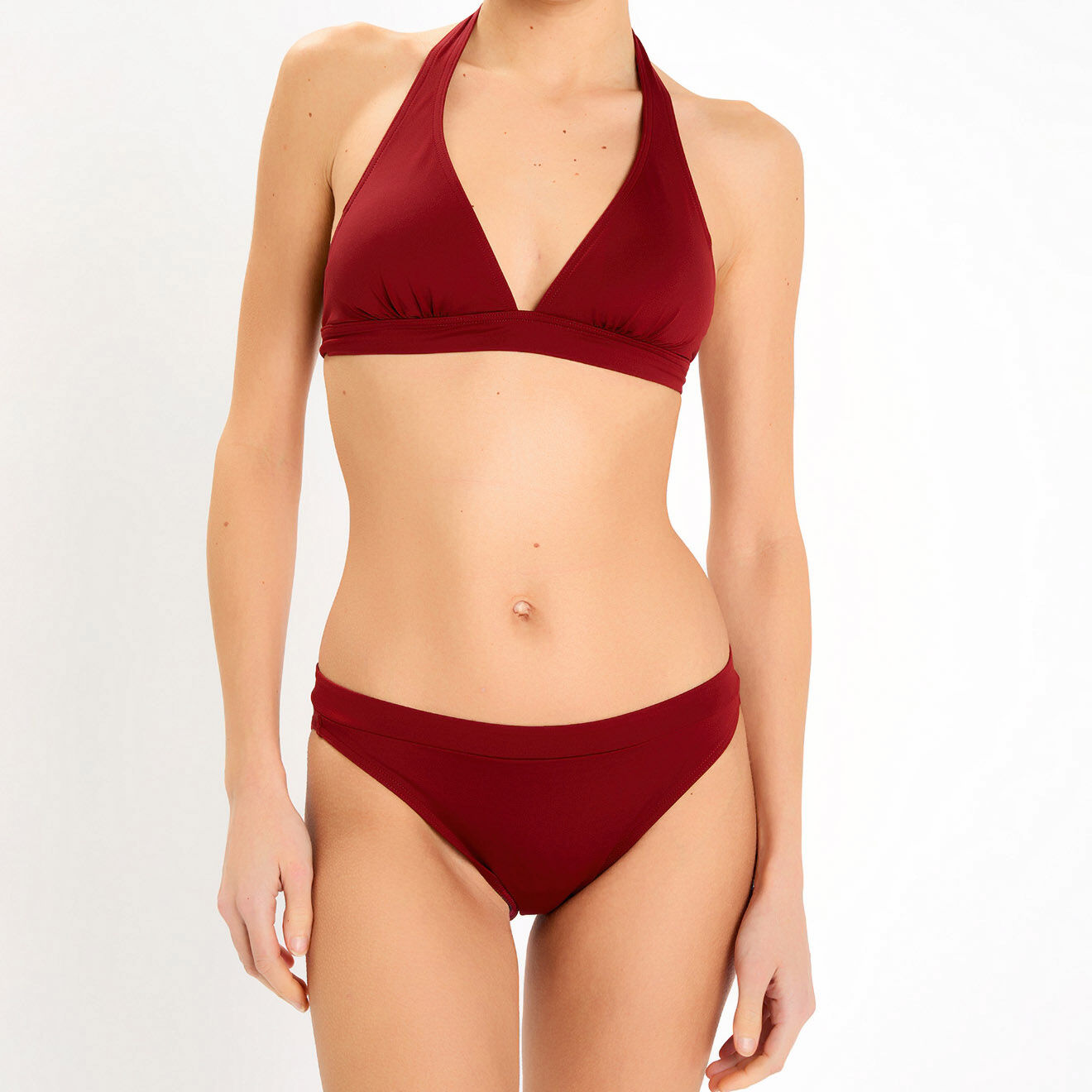 Iodus Bas de maillot de bain culotte Essentiels acajou