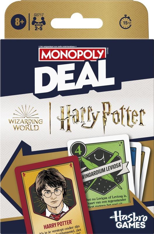 Monopoly Deal - Harry Potter - Kaartspel - Nederlandse Versie