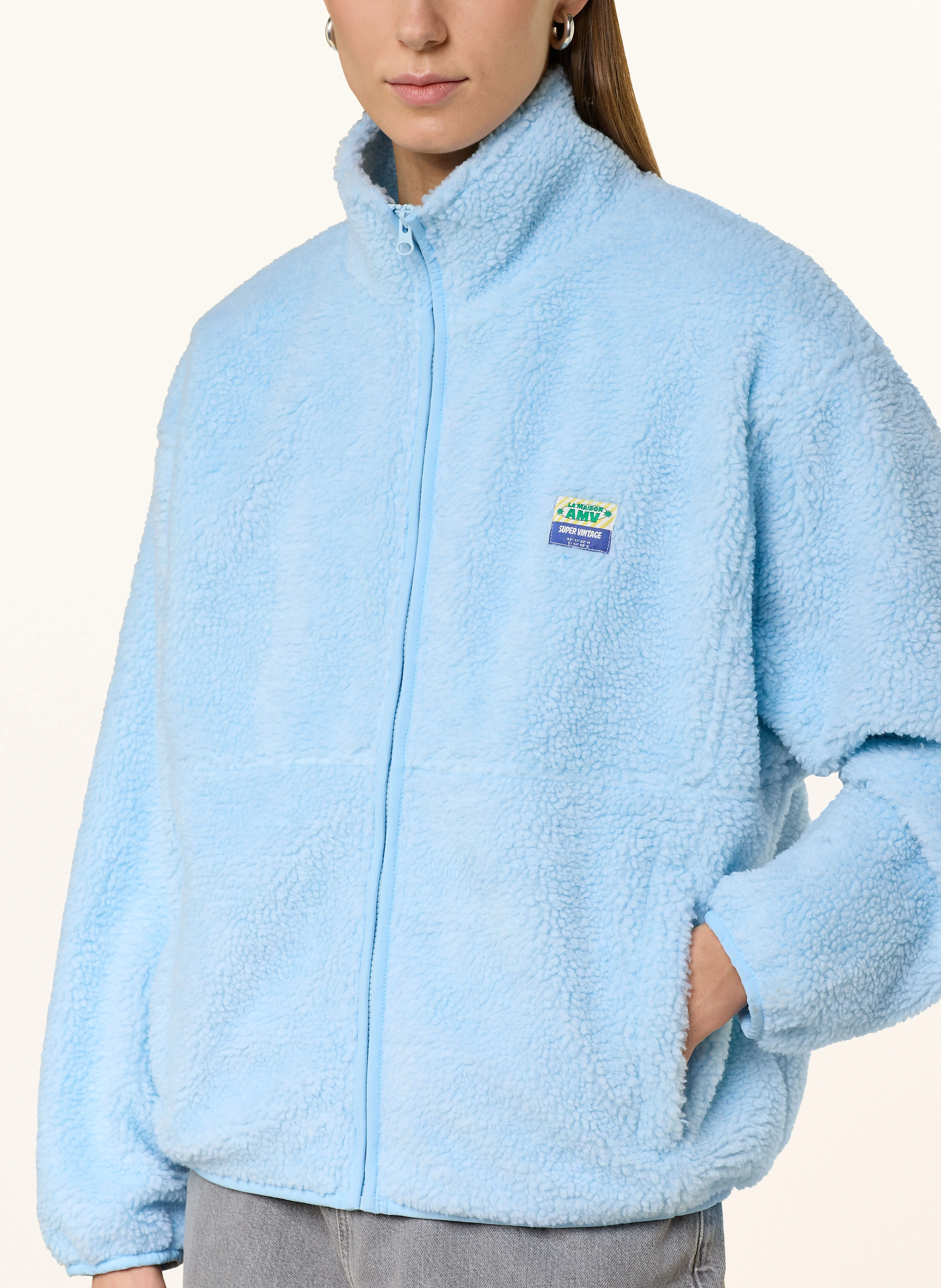 American Vintage Teddyfell-Jacke HOKTOWN