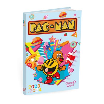 Agenda Pac Man - 1 jour par page - 12 x 17 cm - ice cream - Quo Vadis