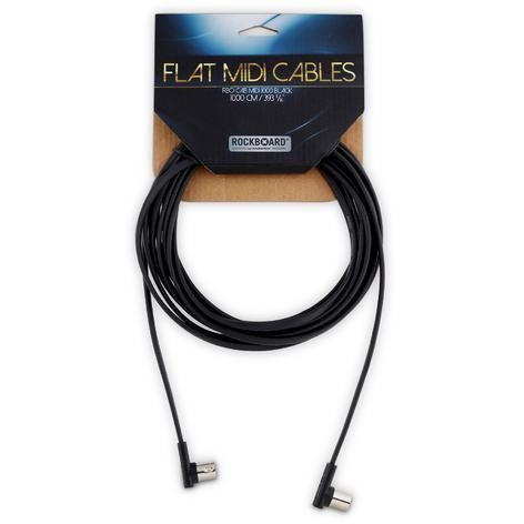 RockBoard Flat MIDI Cable haaks 10 meter