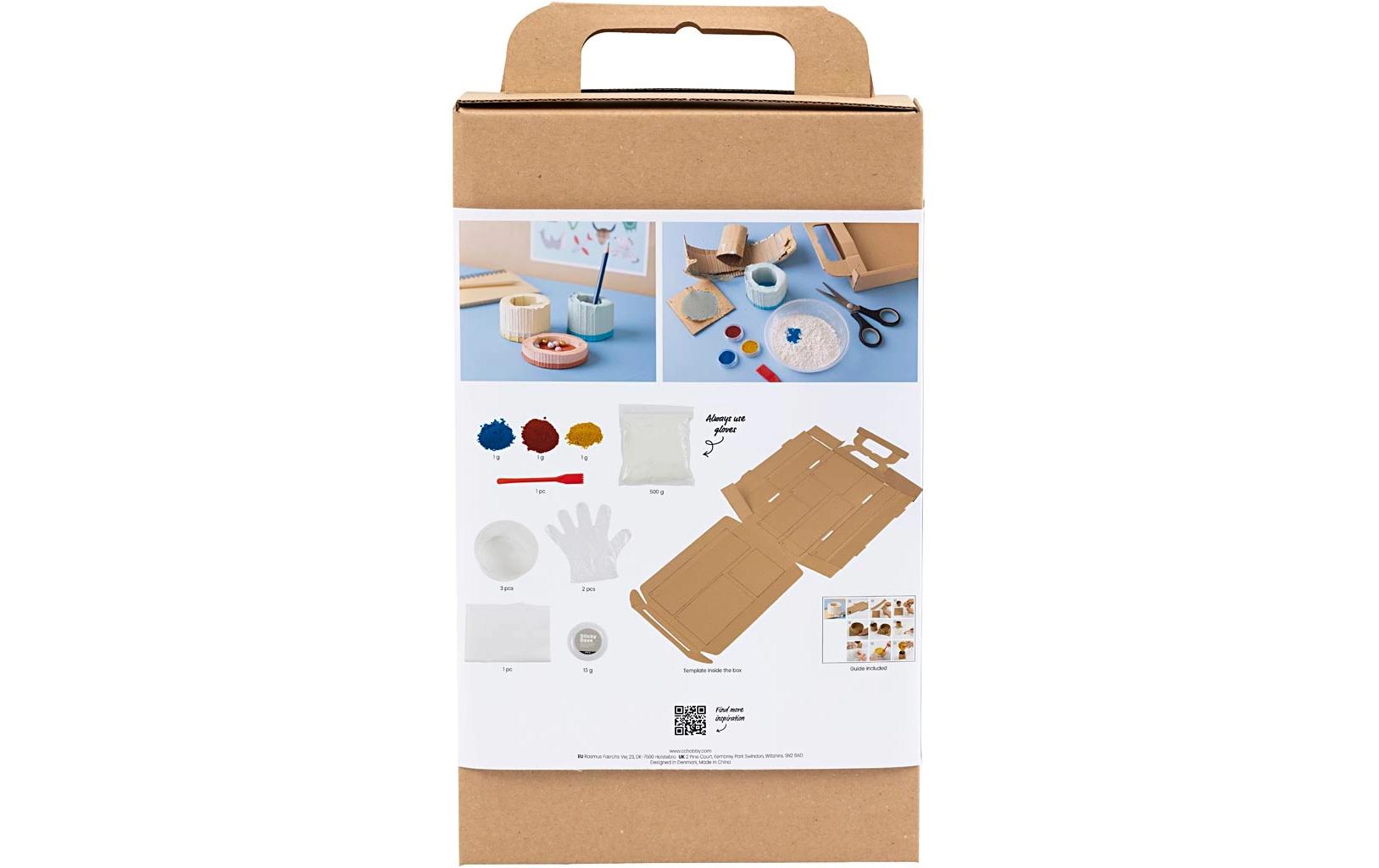 Bastelset Stiftehalter Giessen MehrfarbigKreativ Set
