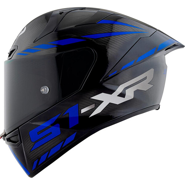 Suomy - Casque S1-XR GP Carbon Hypersonic Noir / Bleu