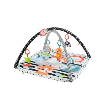 Fisher-Price Spieldecke mit Spielbogen (Licht & Musik), Krabbeldecke ab 0 M.
