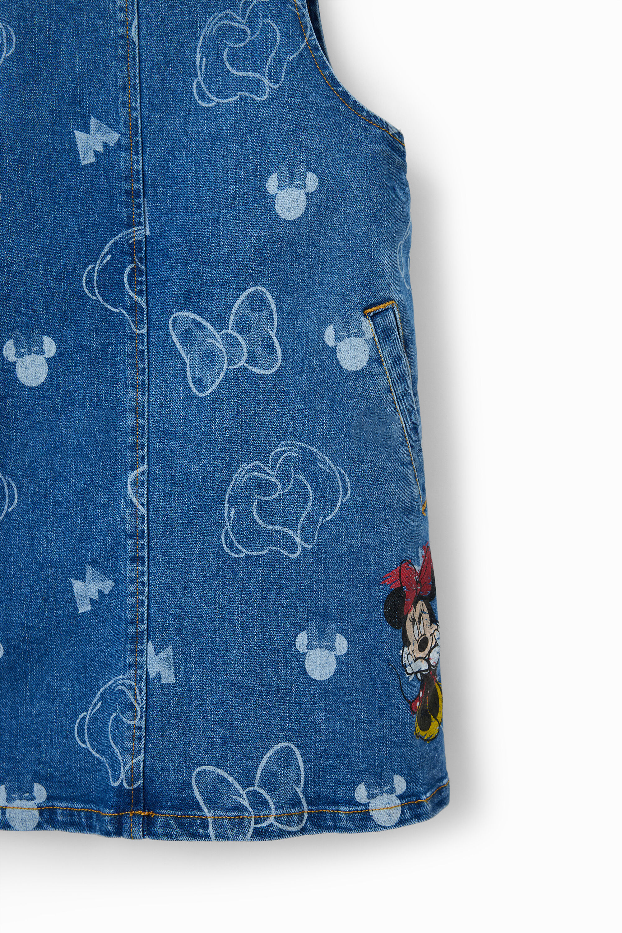 Combinaison jean Minnie Mouse