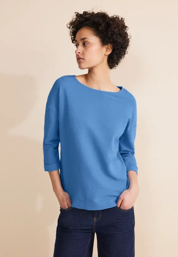 Struktur Mix Shirt - light spring blue