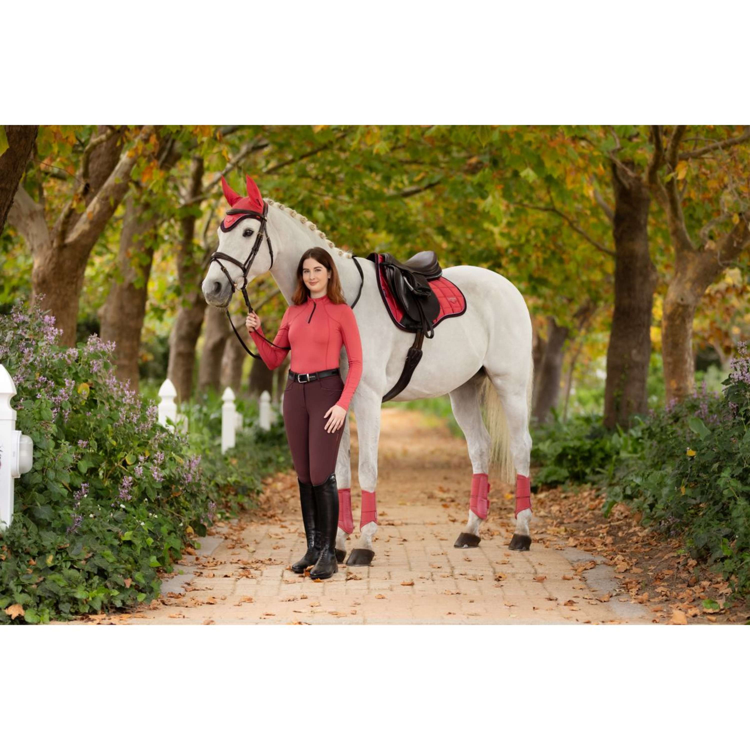 LeMieux Zadeldekje Loire Classic Veelzijdigheid Cranberry