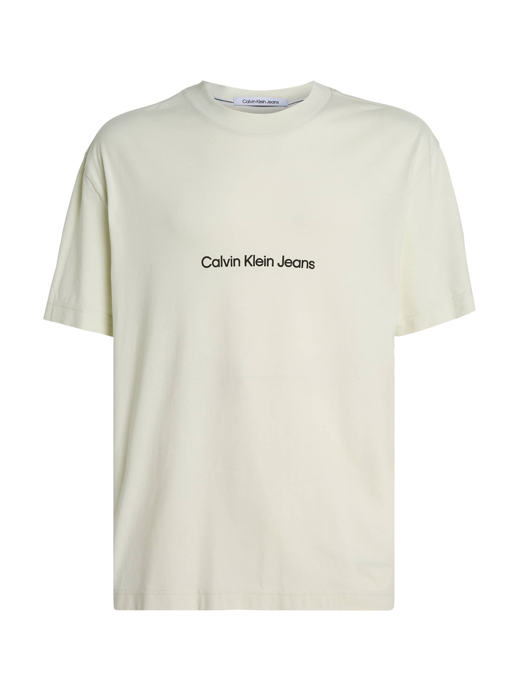 CALVIN KLEIN JEANS| Herren T-Shirt SQUARE FREQUENCY LOGO TEE Relaxed Fit