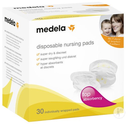 Medela Coussinets D’Allaitement Ultra-Respirants 30 Pièces