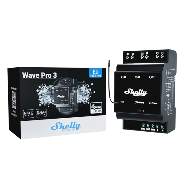 Shelly - Qubino Wave Pro 3